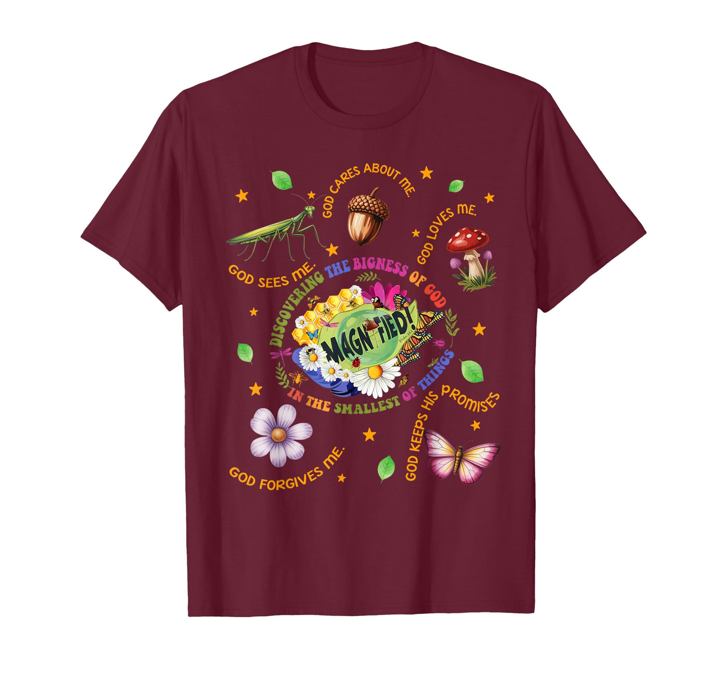VBS 2025 Magnified Discovering The Bigness Of God Christian T-Shirt