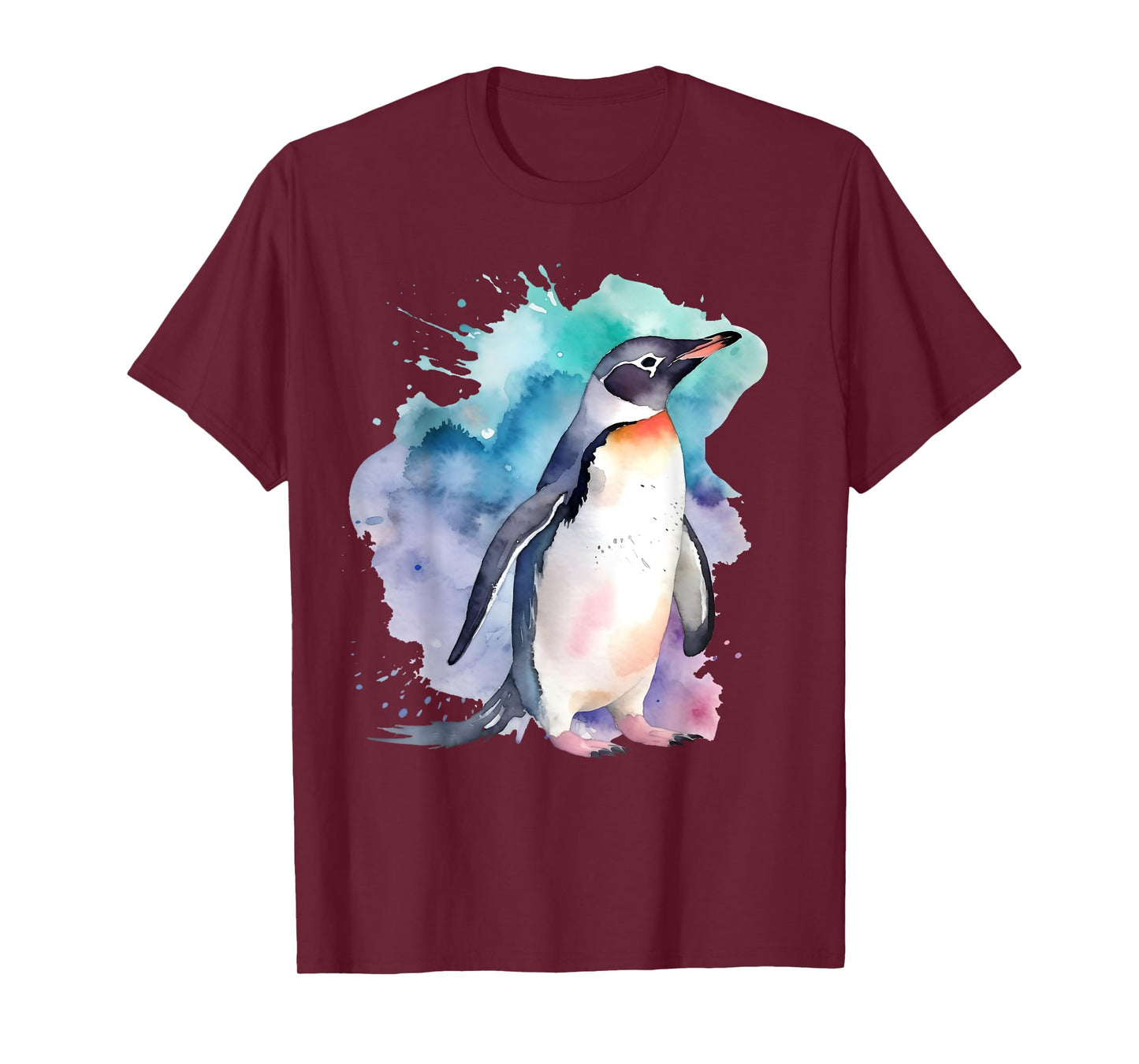 Penguin Watercolor T-Shirt