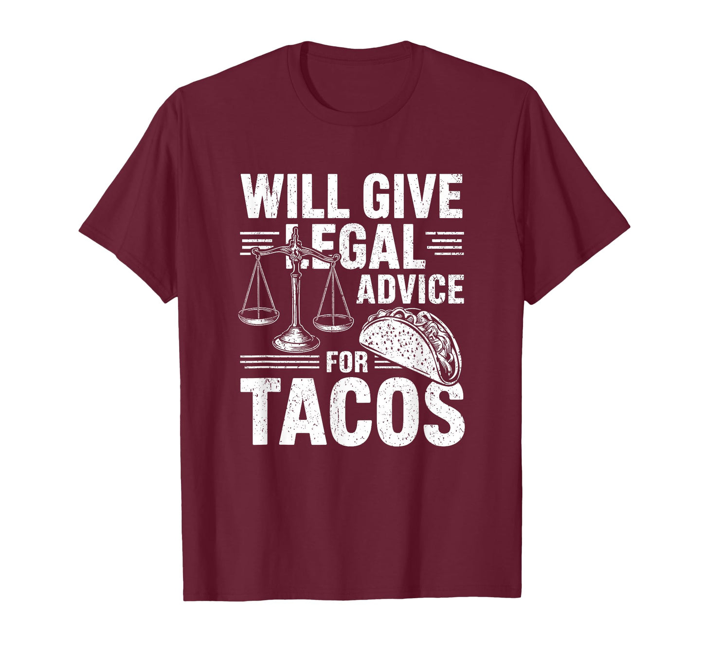 Attorney Taco Meme Funny Humor T-Shirt