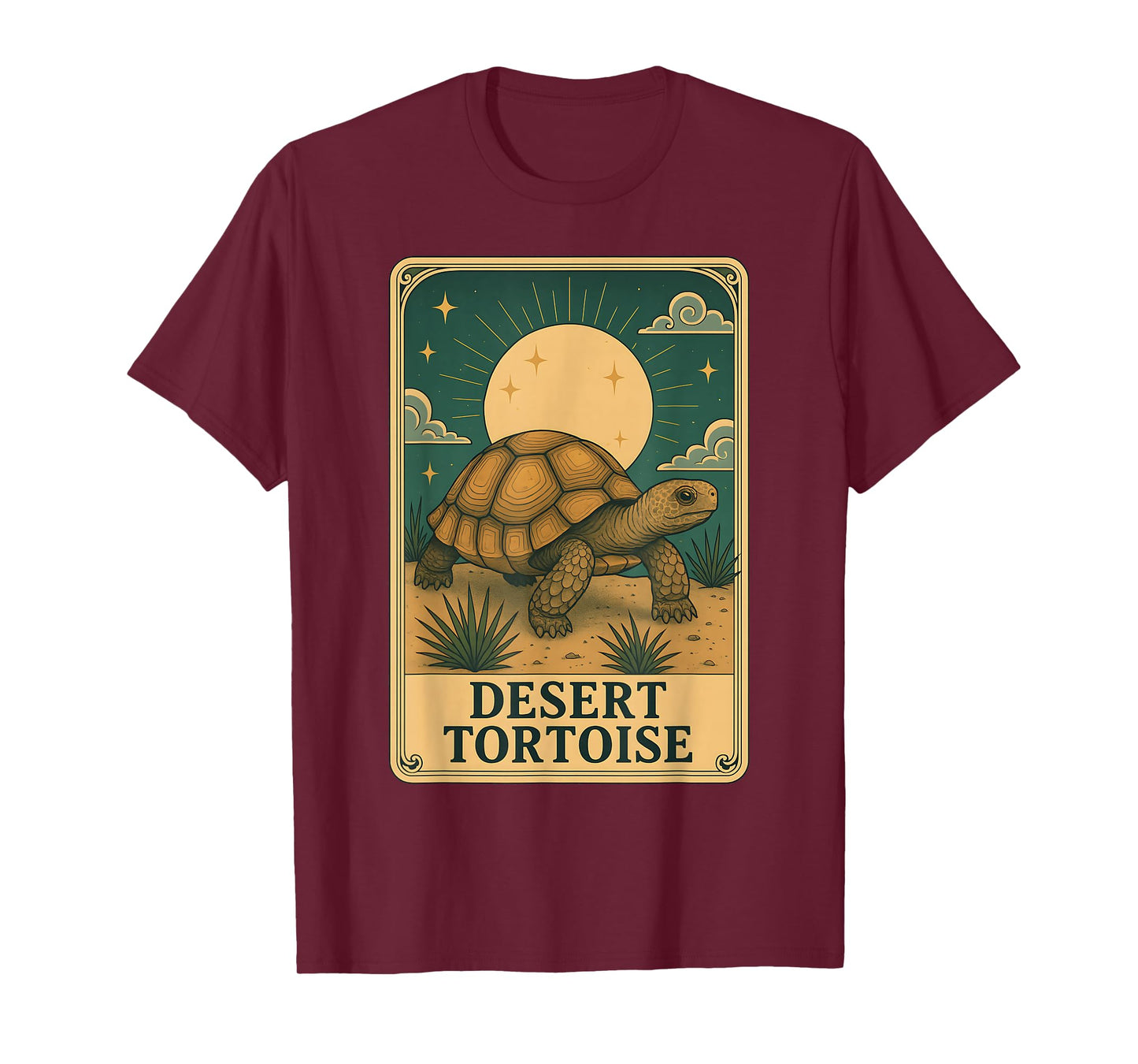 Desert Tortoise Tarot Card T-Shirt