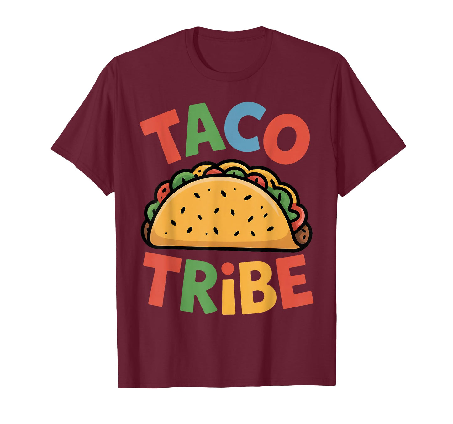 Taco Tribe Playful Cartoon Tacos T-Shirt