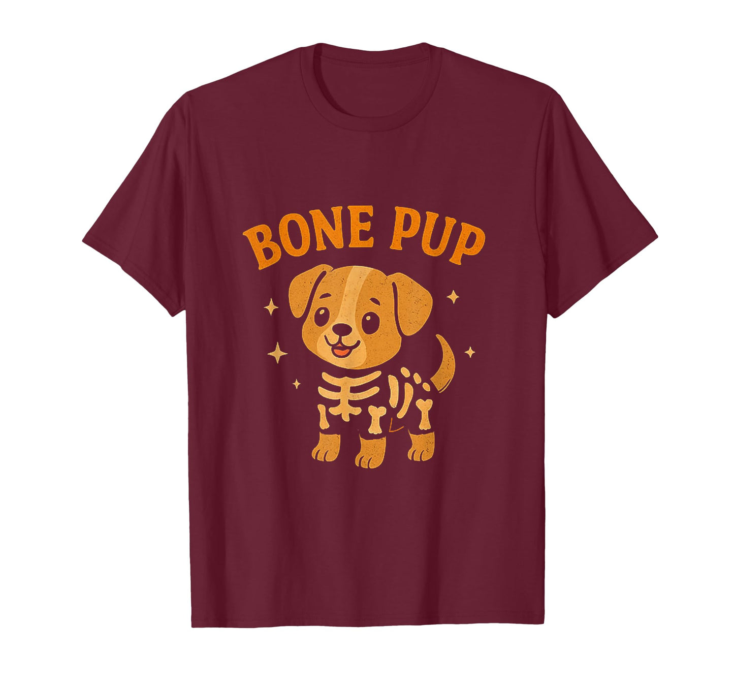 Bone Pup Halloween Dog Skeleton Cute Spooky Puppy T-Shirt