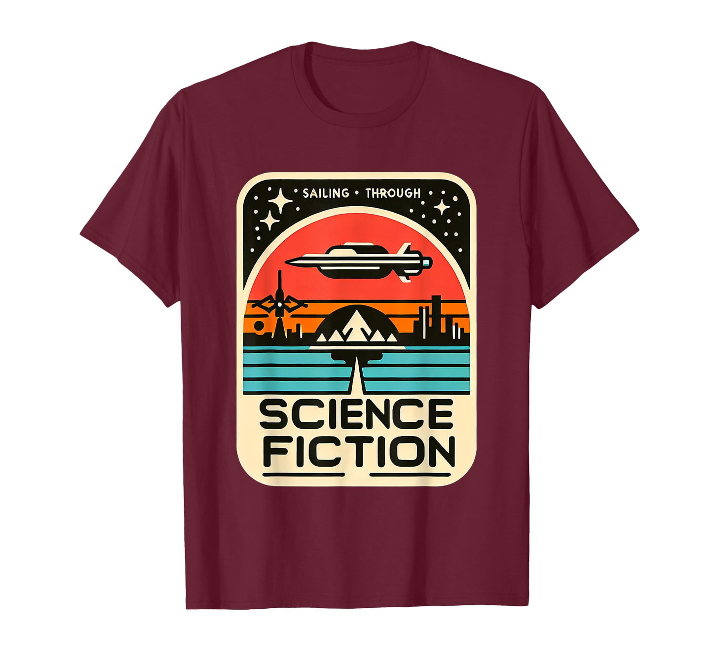 Sailing Through Science Fiction T-Shirt