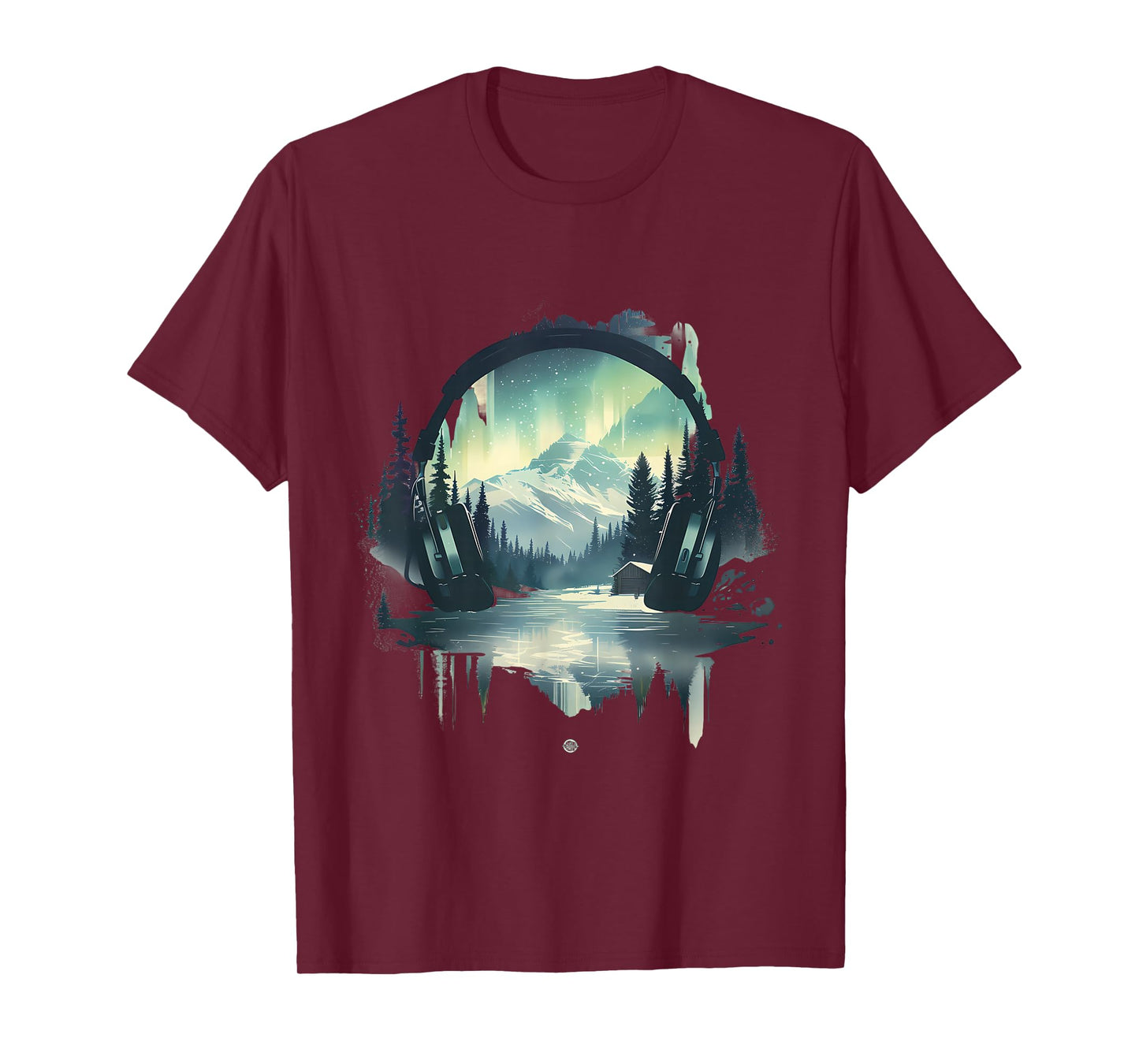 Headphones Music DJ Beatmaker Nature Dance Music House Music T-Shirt