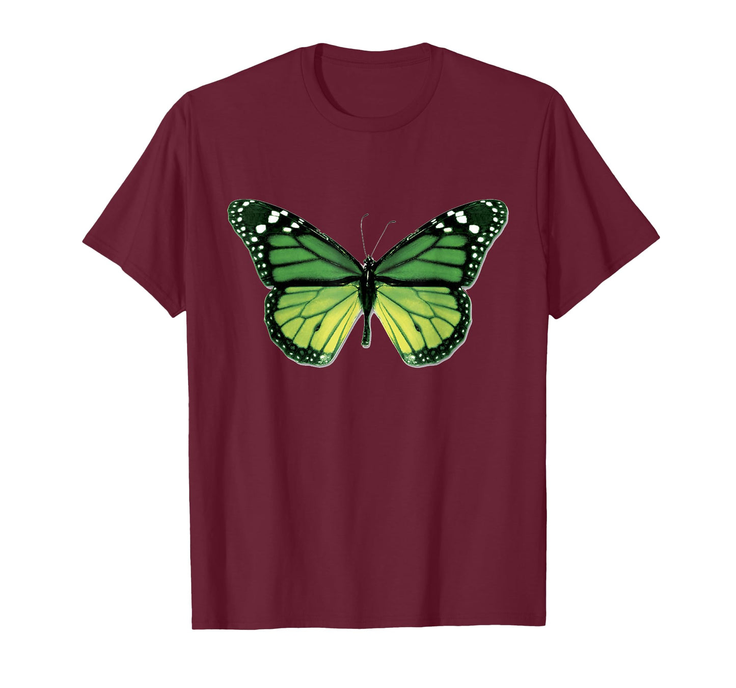 Awesome Green Butterfly T-Shirt - Mens & Womens Sizes T-Shirt