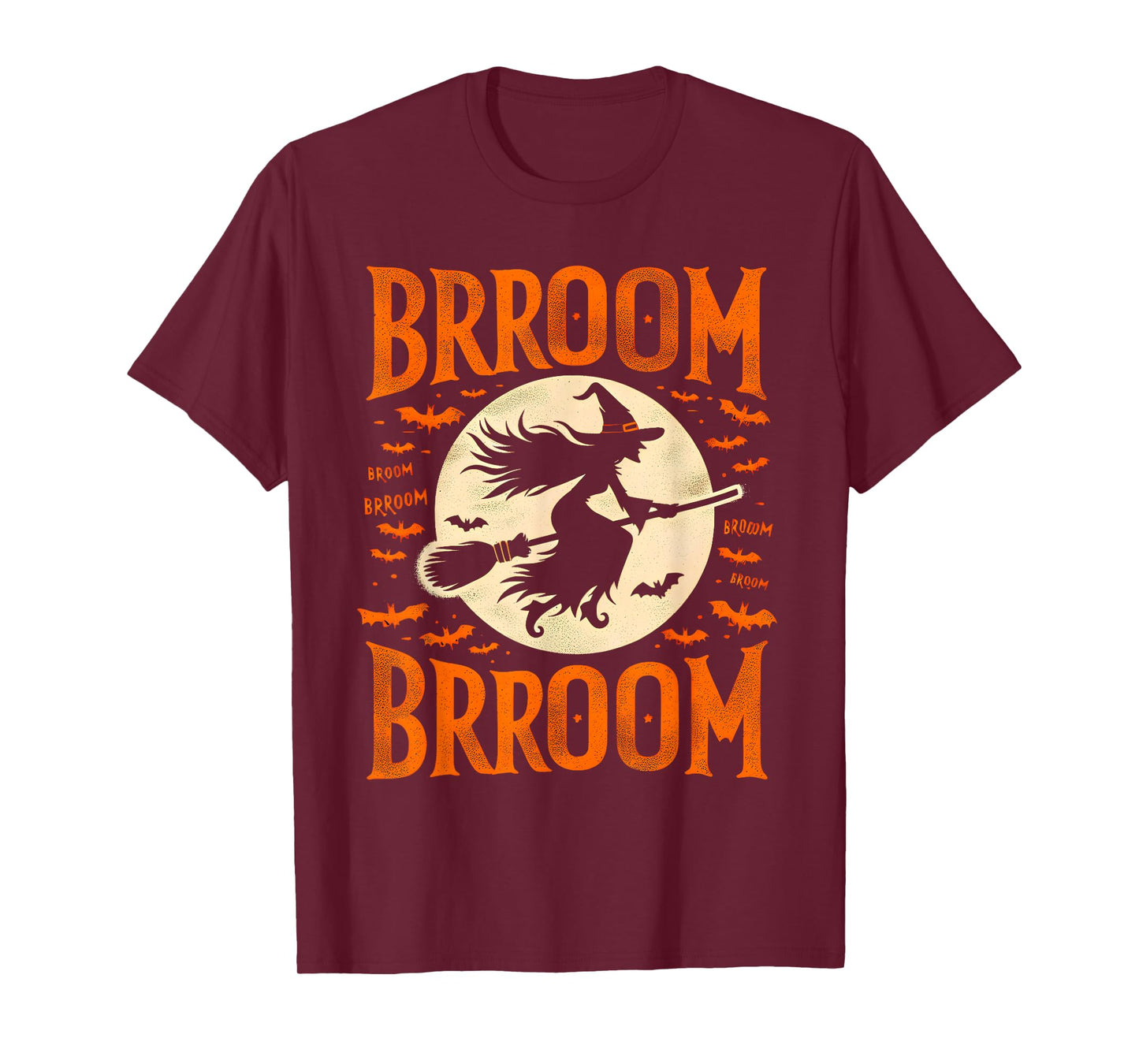 Halloween Brooms Spooky Witch T-Shirt