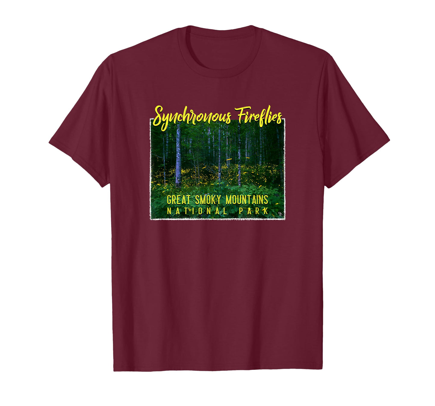 Great Smoky Mountains National Park Synchronous Fireflies T-Shirt