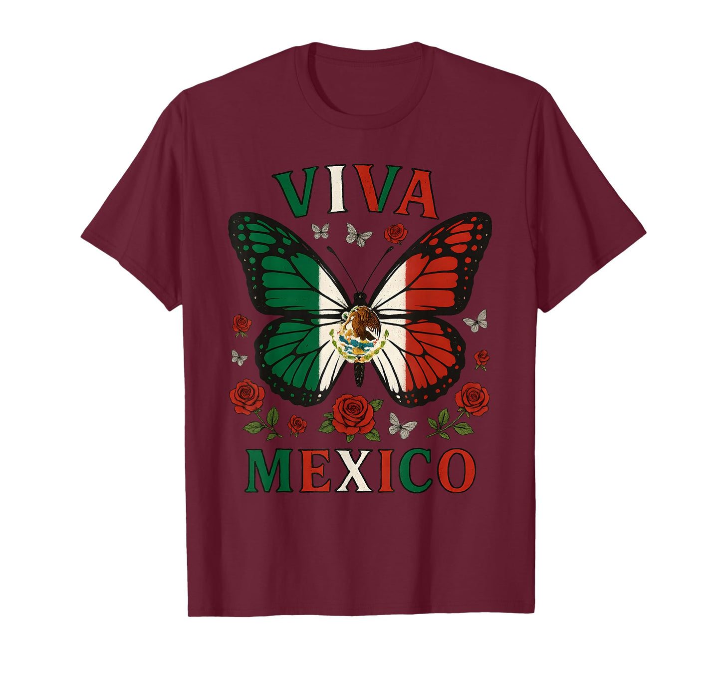 Viva Mexico Butterfly T-Shirt
