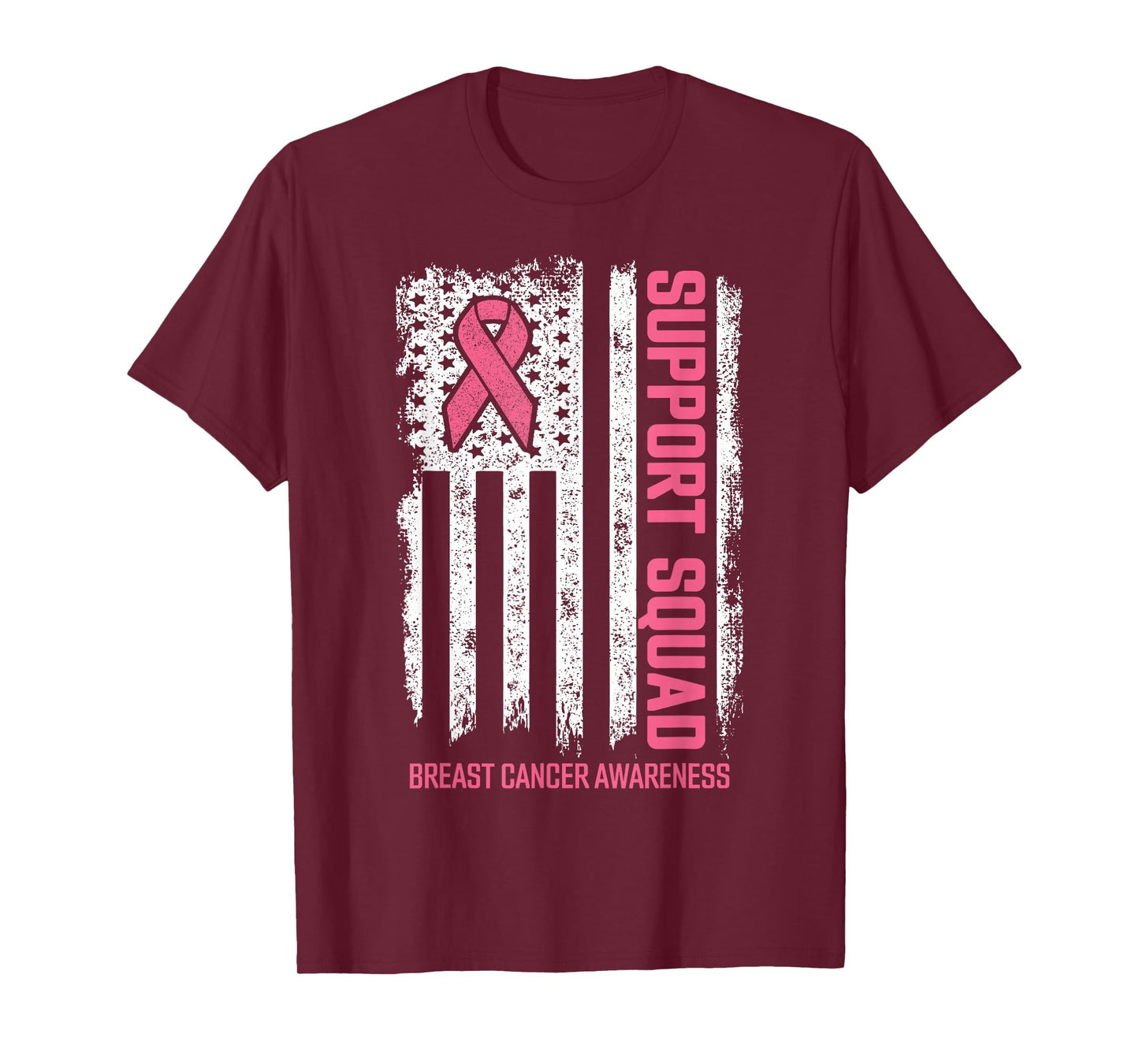 Breast Cancer Support Squad Breast Cancer Awareness T-Shirt