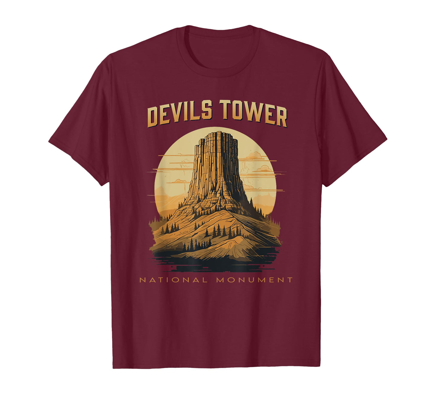 Devils Tower National Monument Wyoming T-Shirt