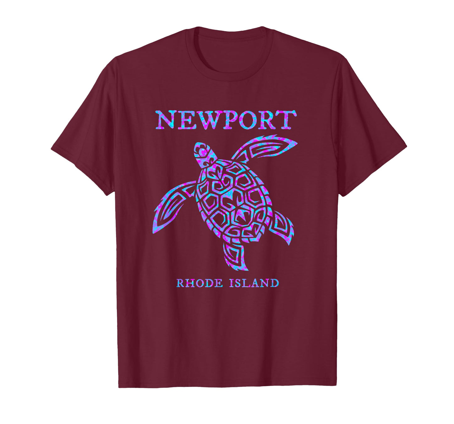 Newport Rhode Island Sea Turtle Boys Girls Womens Souvenir T-Shirt