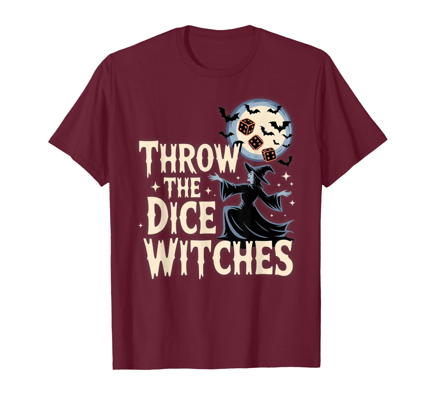 Throw The Dice Witches Bunco Party T-Shirt