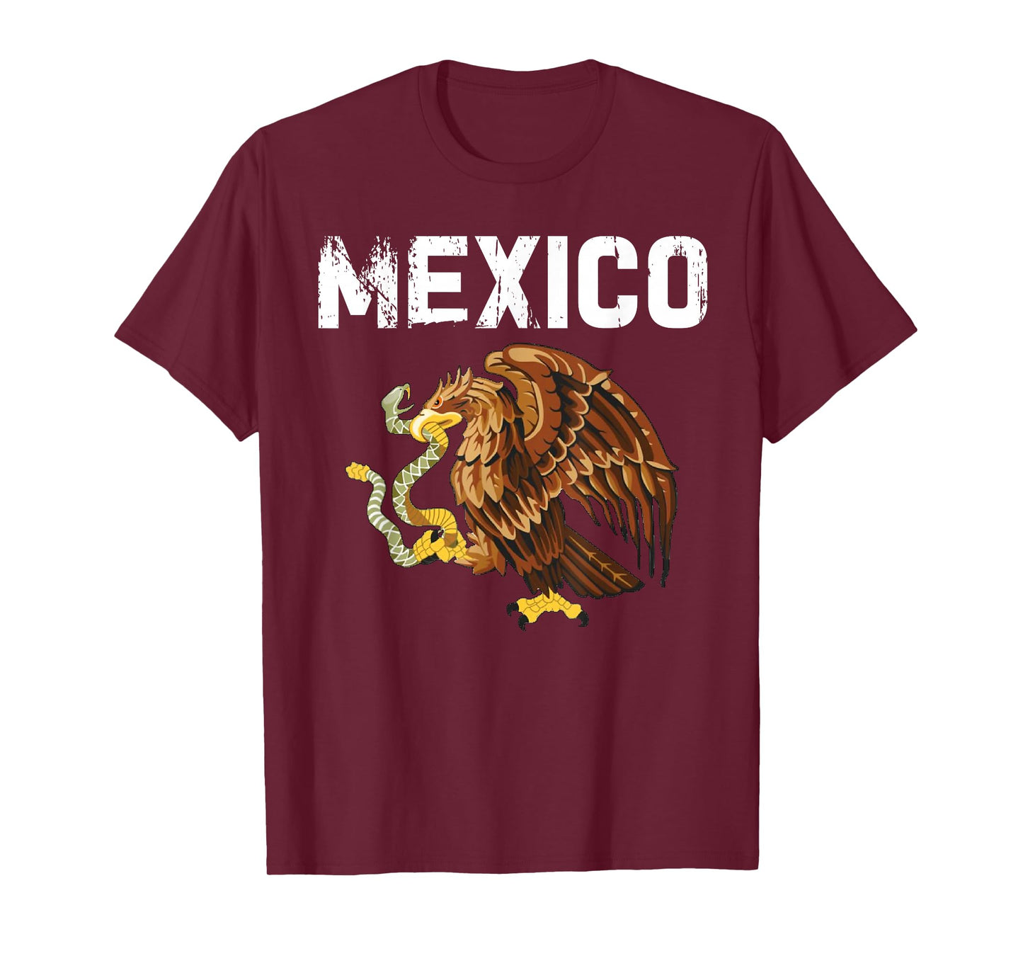 Mexico Flag Mexican Hispanic Siesta Pride Vintage T-Shirt
