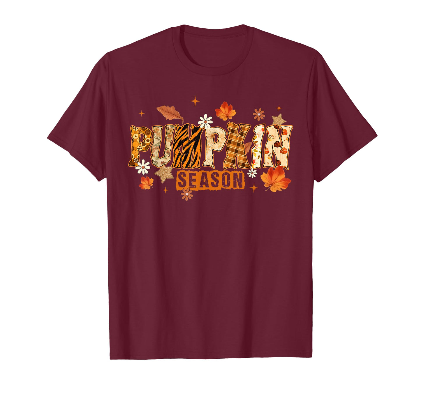 Fall Vibes Autumn Simply Blessed Cozy Pumpkin Season T-Shirt