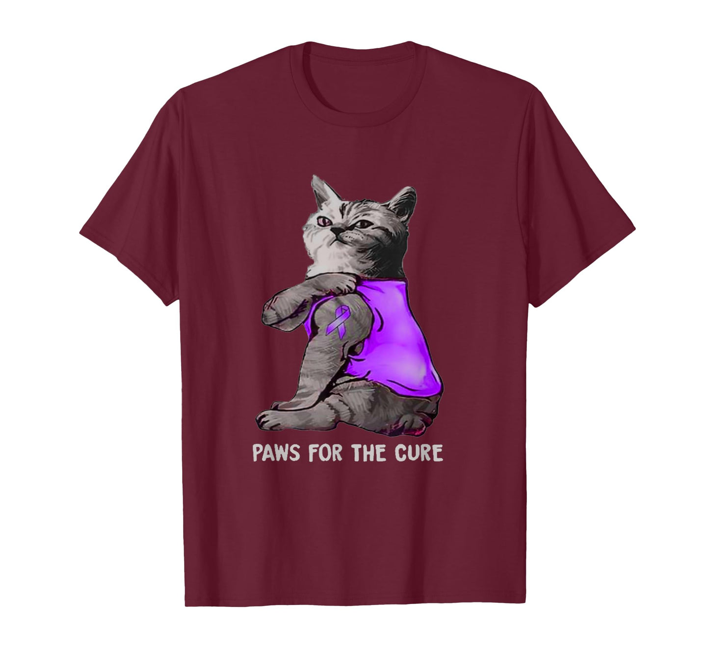Alzheimer awareness tshirt, Alzheimer cat tshirt, Alzheimer Men Women Kids T-Shirt