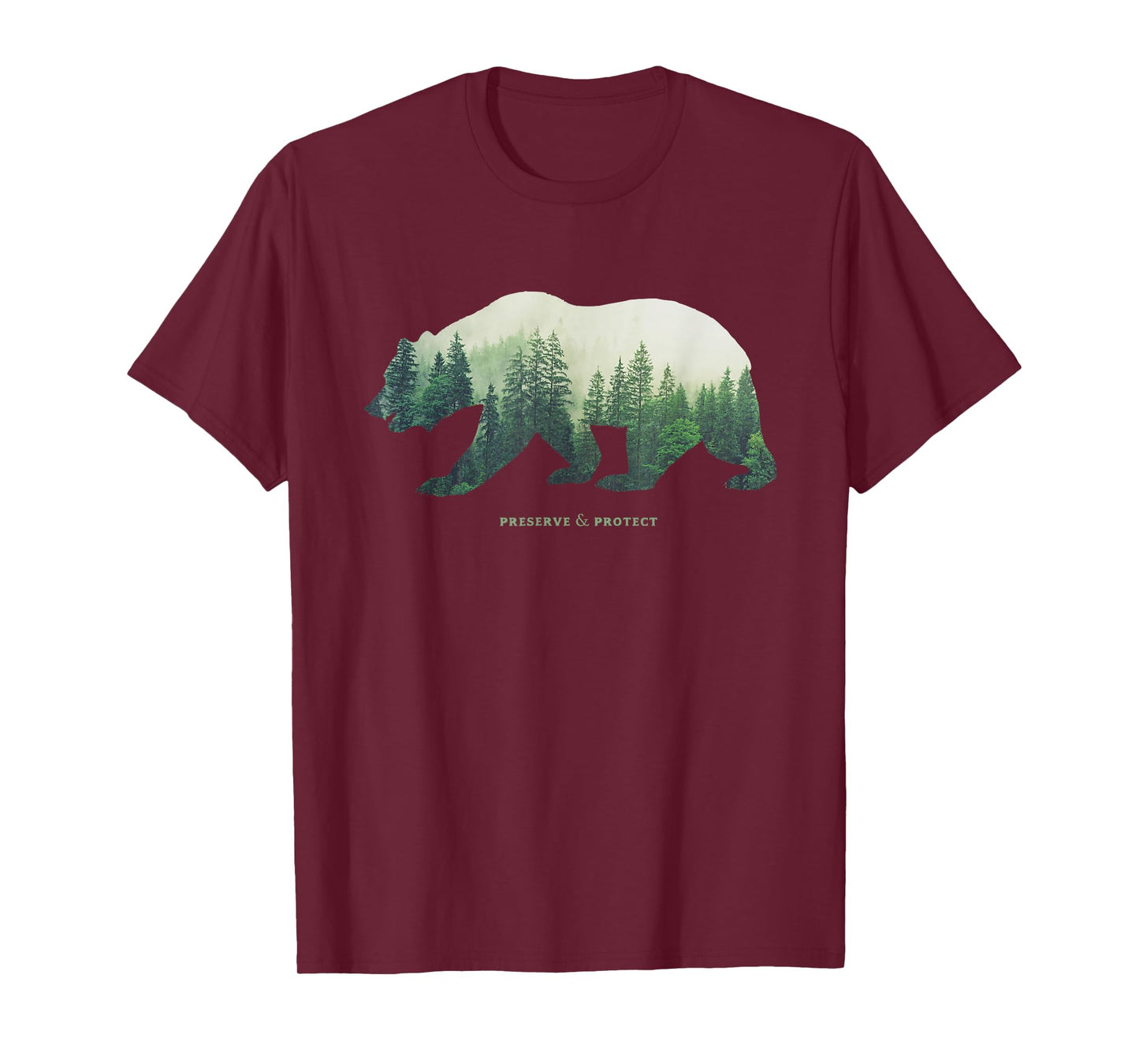 Preserve & Protect T-Shirt Vintage National Park Bear Shirt T-Shirt