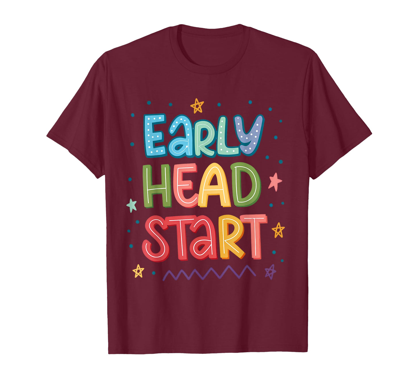 Early Childhood Educator Colorful First Day of School Design T-Shirt