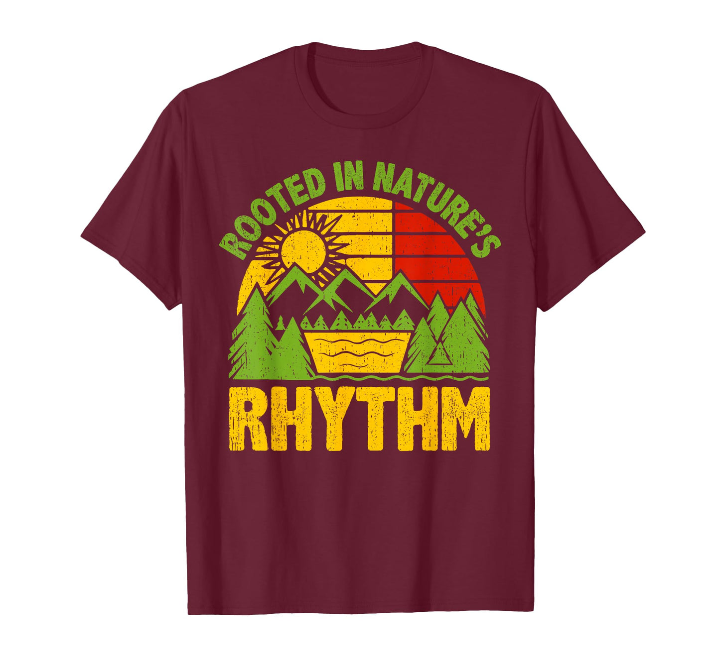 Rooted in Nature’s Rhythm – Hiking Life Design T-Shirt