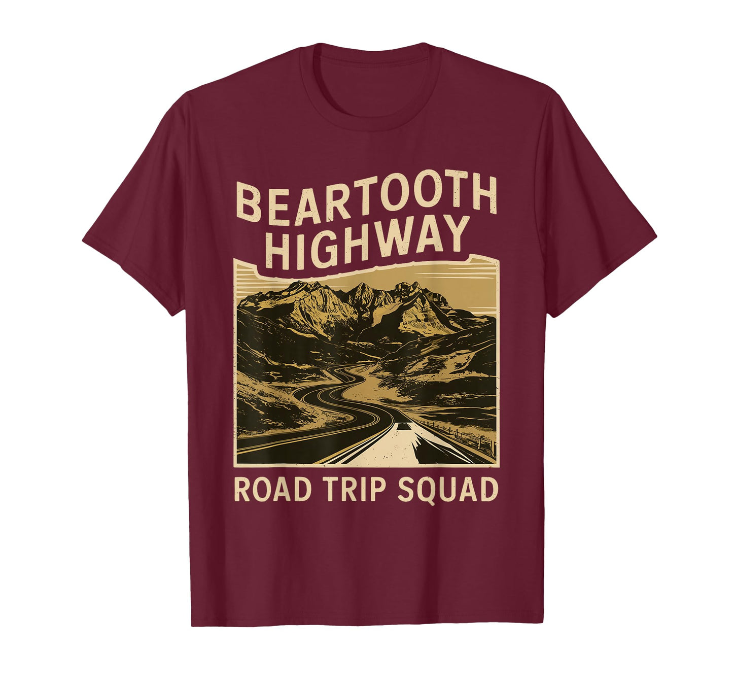 Beartooth Highway Road Trip Squad Souvenir T-Shirt