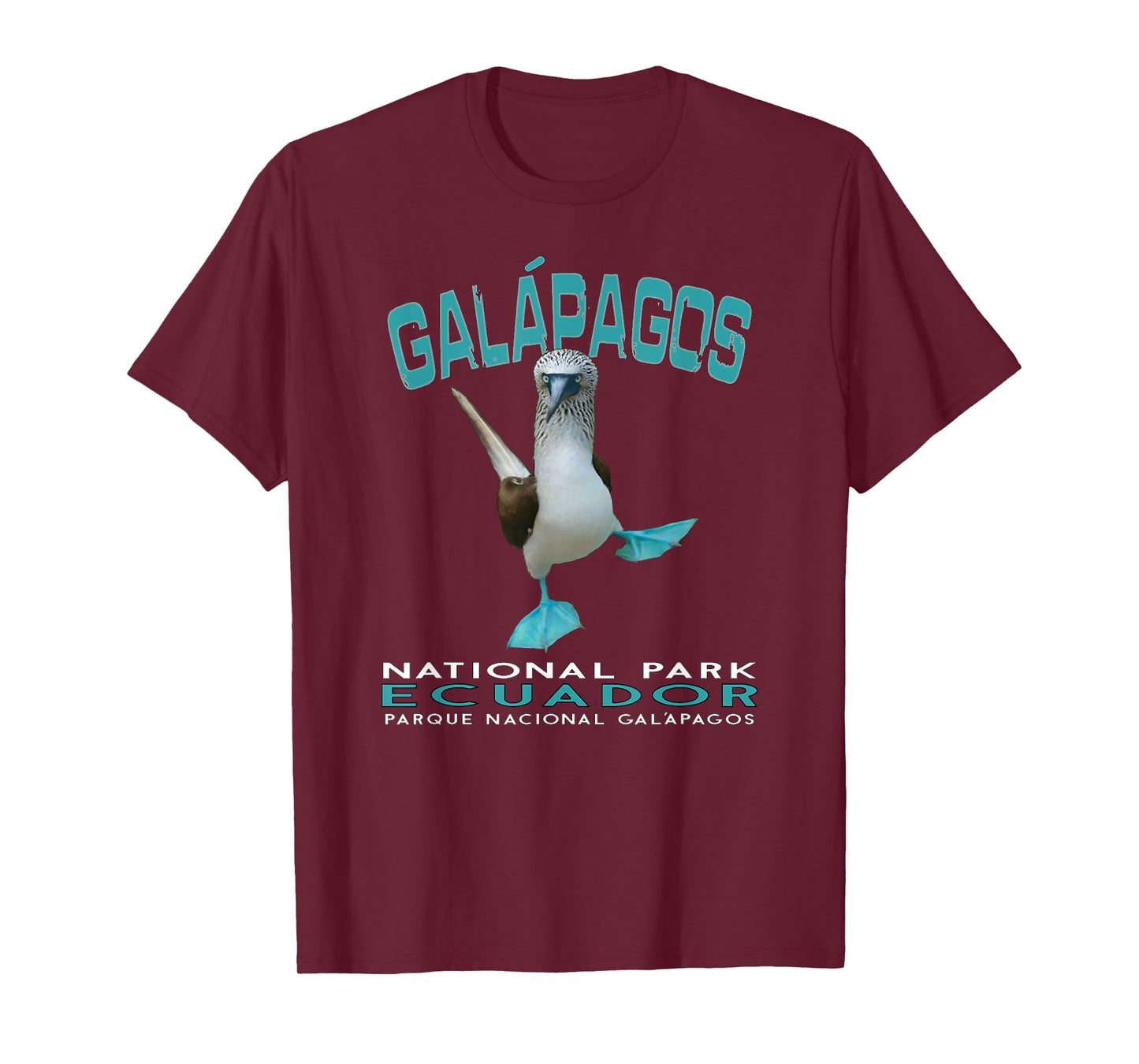 Galapagos National Park Ecuador Blue Footed Boobies Keepsake T-Shirt