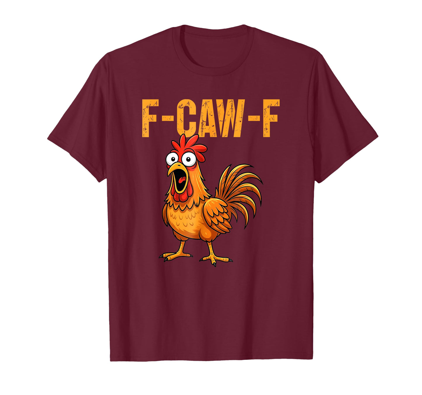 f caw f Chicken Shirt Funny Halloween Costume 2025 Men Woman T-Shirt