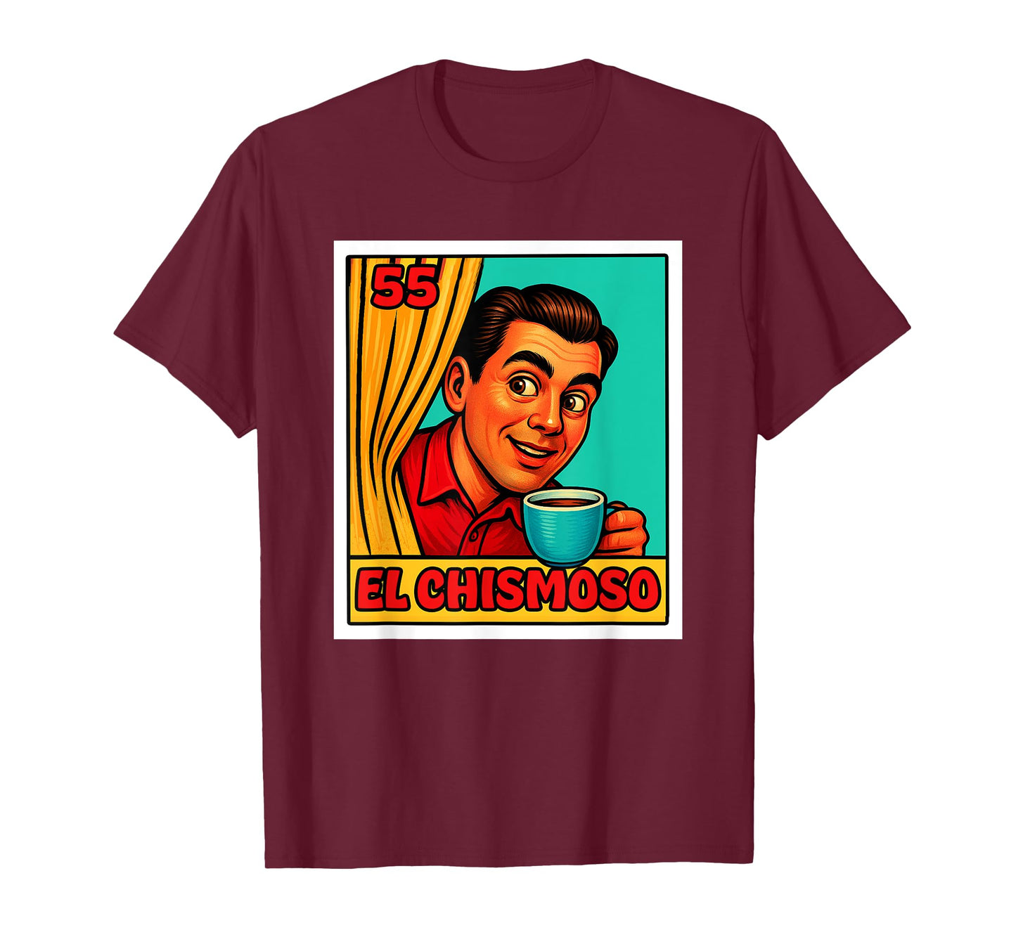 Mexican Lottery Designs Mexican El Chismoso Parody Lottery T-Shirt
