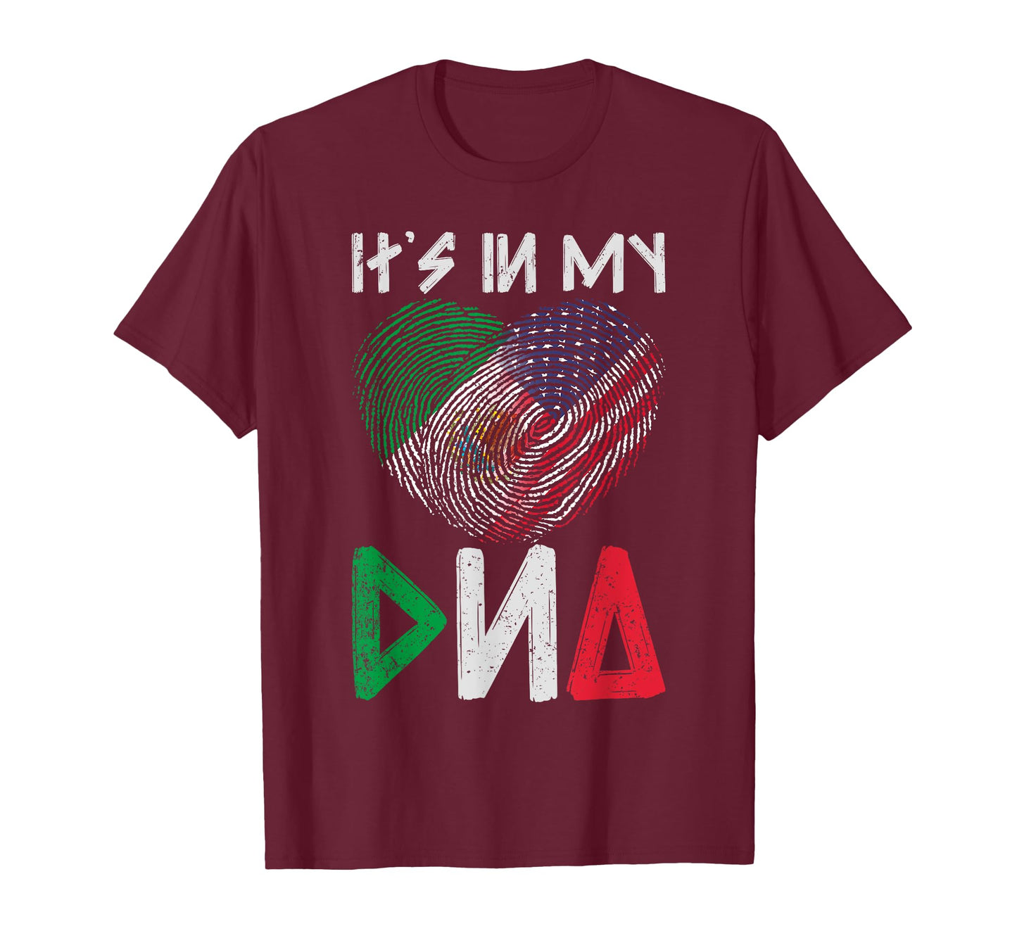 Its In My DNA USA Mexico T-Shirt