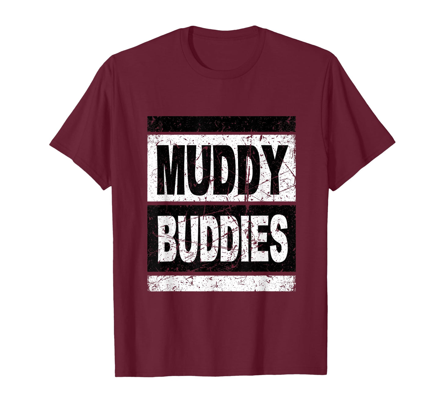 Retro Muddy Buddies Shirt Funny Mud Run T-Shirt