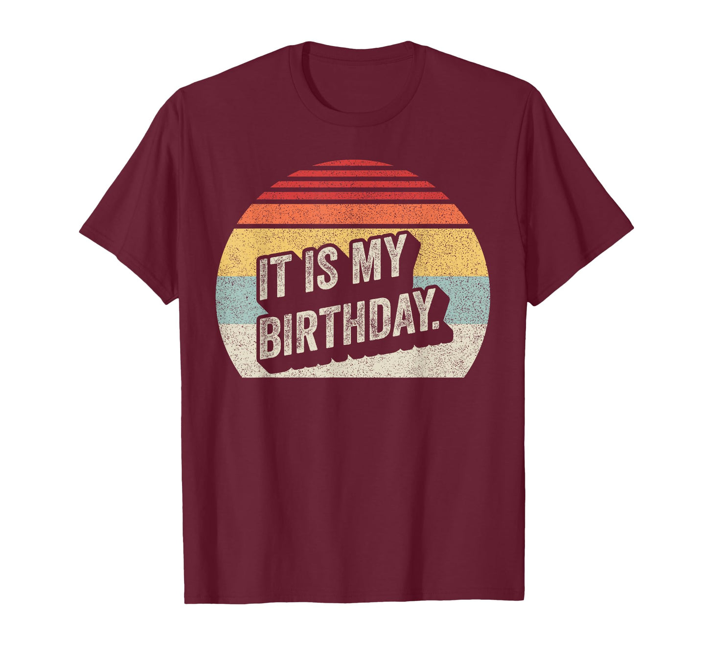 Catch Some Rays Retro Vintage It Is My Birthday T-Shirt