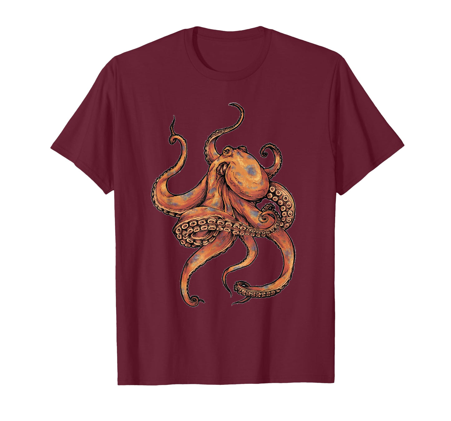 Octopus T Shirt Tshirt for men women boys girls kids T-Shirt
