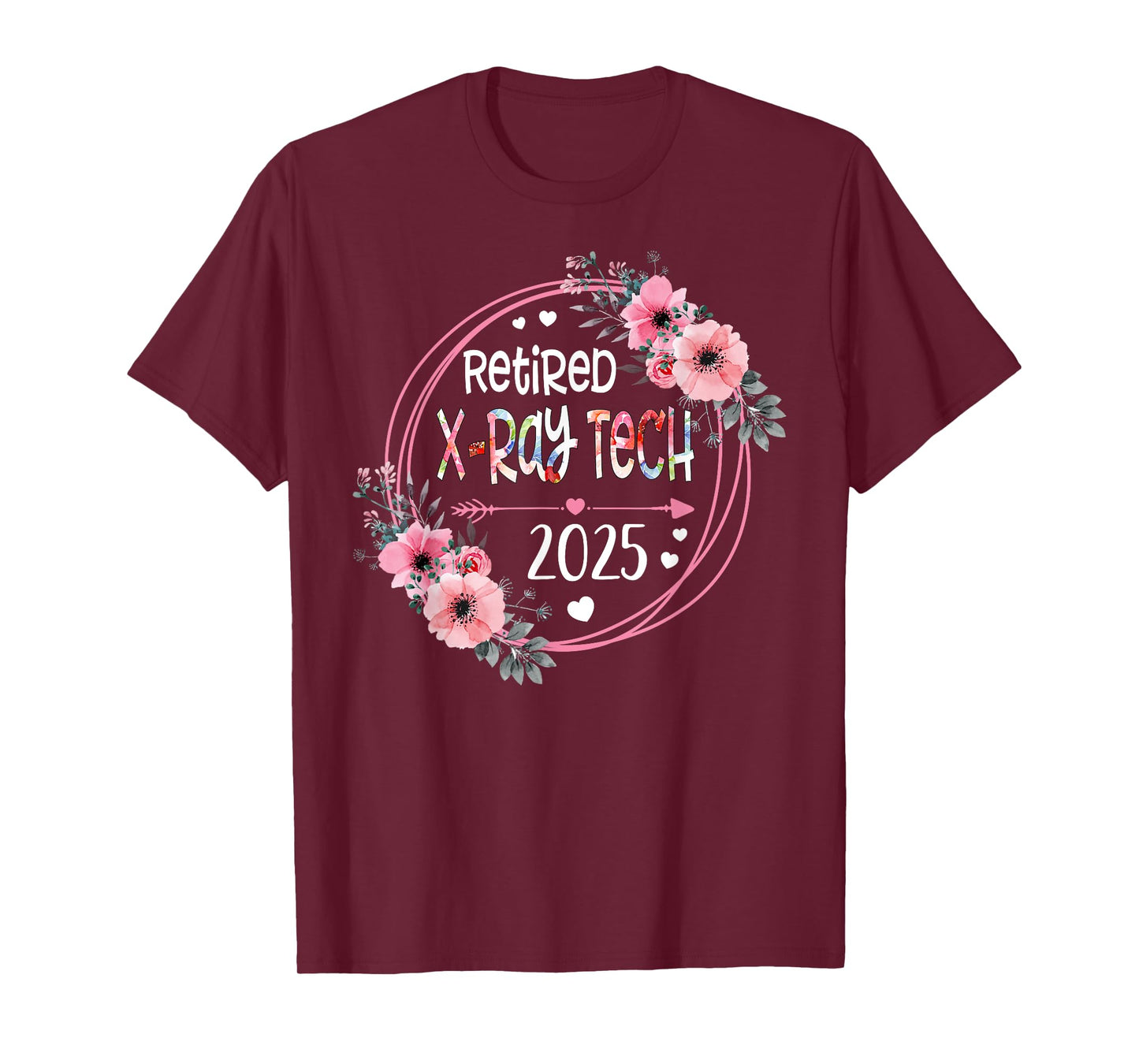 Retired X-ray Tech Est 2025 Retirement Gifts RN Nurses T-Shirt