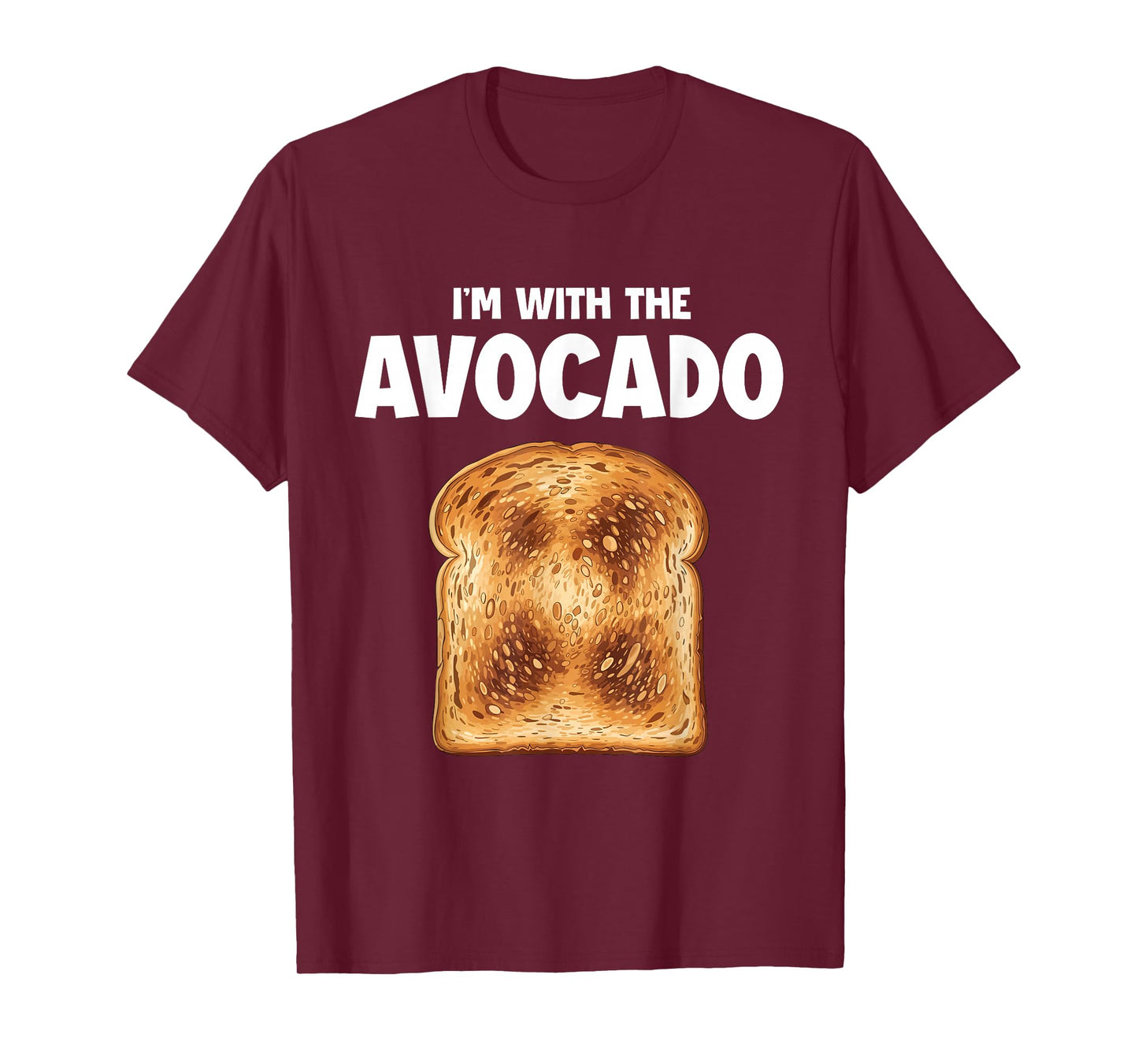 I'm with The Avocado - Matching Halloween Costume Couple T-Shirt