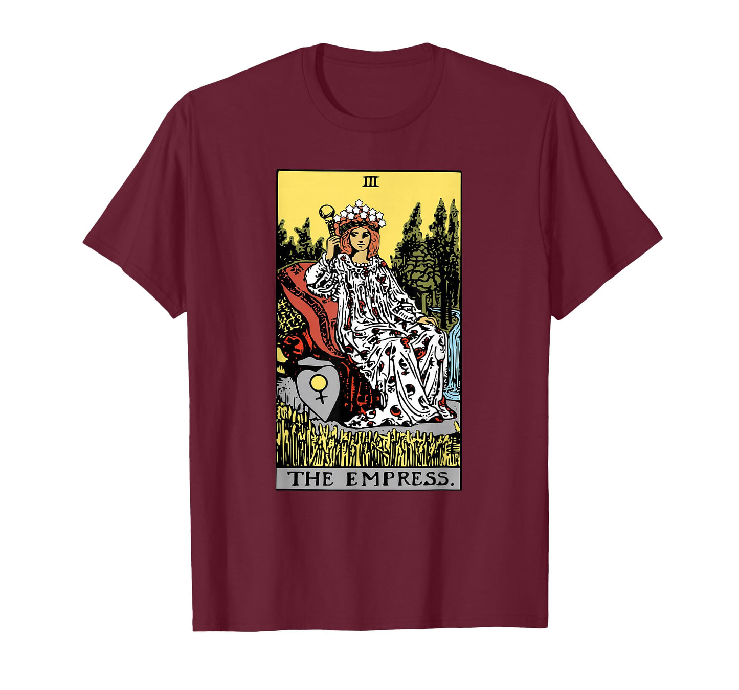 The Empress Tarot Card Rider Waite T-Shirt