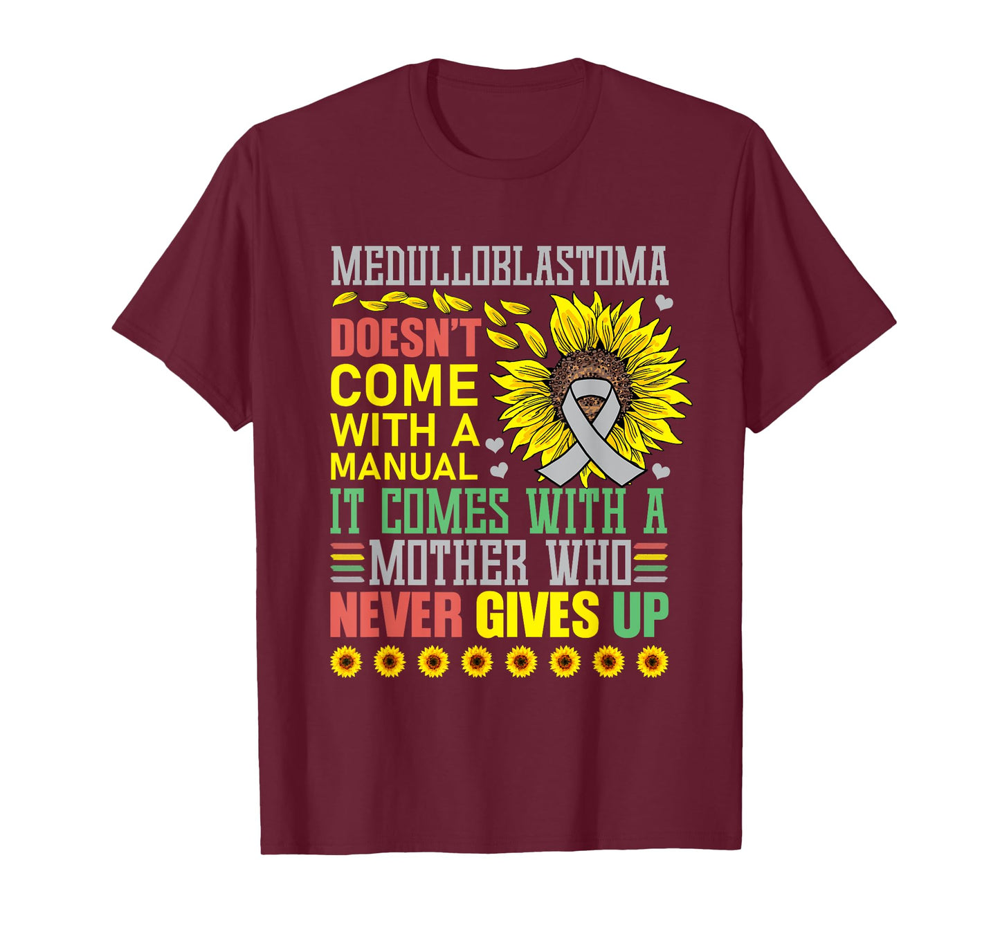 Medulloblastoma Awareness Warrior Supporter T-Shirt