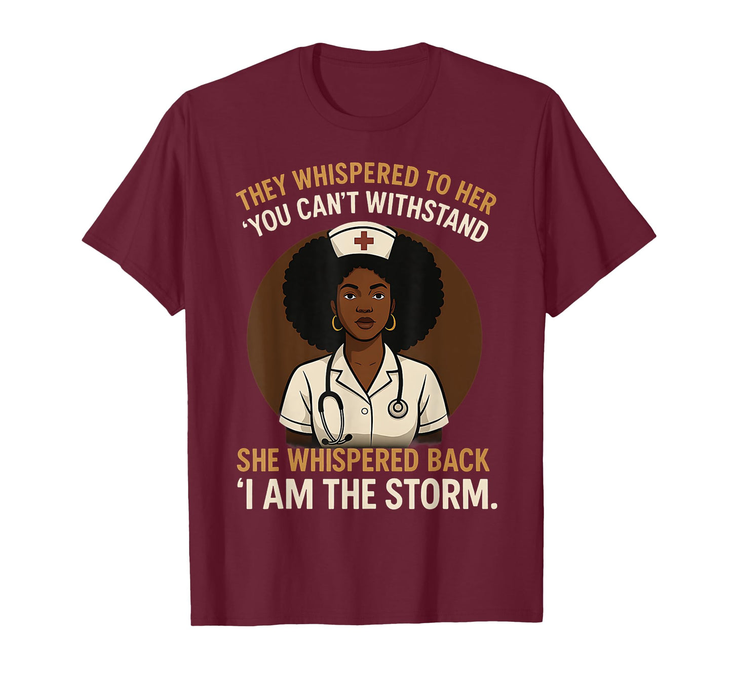Nurse Nursing Scrub Nurse Juneteenth Black History Month Tee T-Shirt