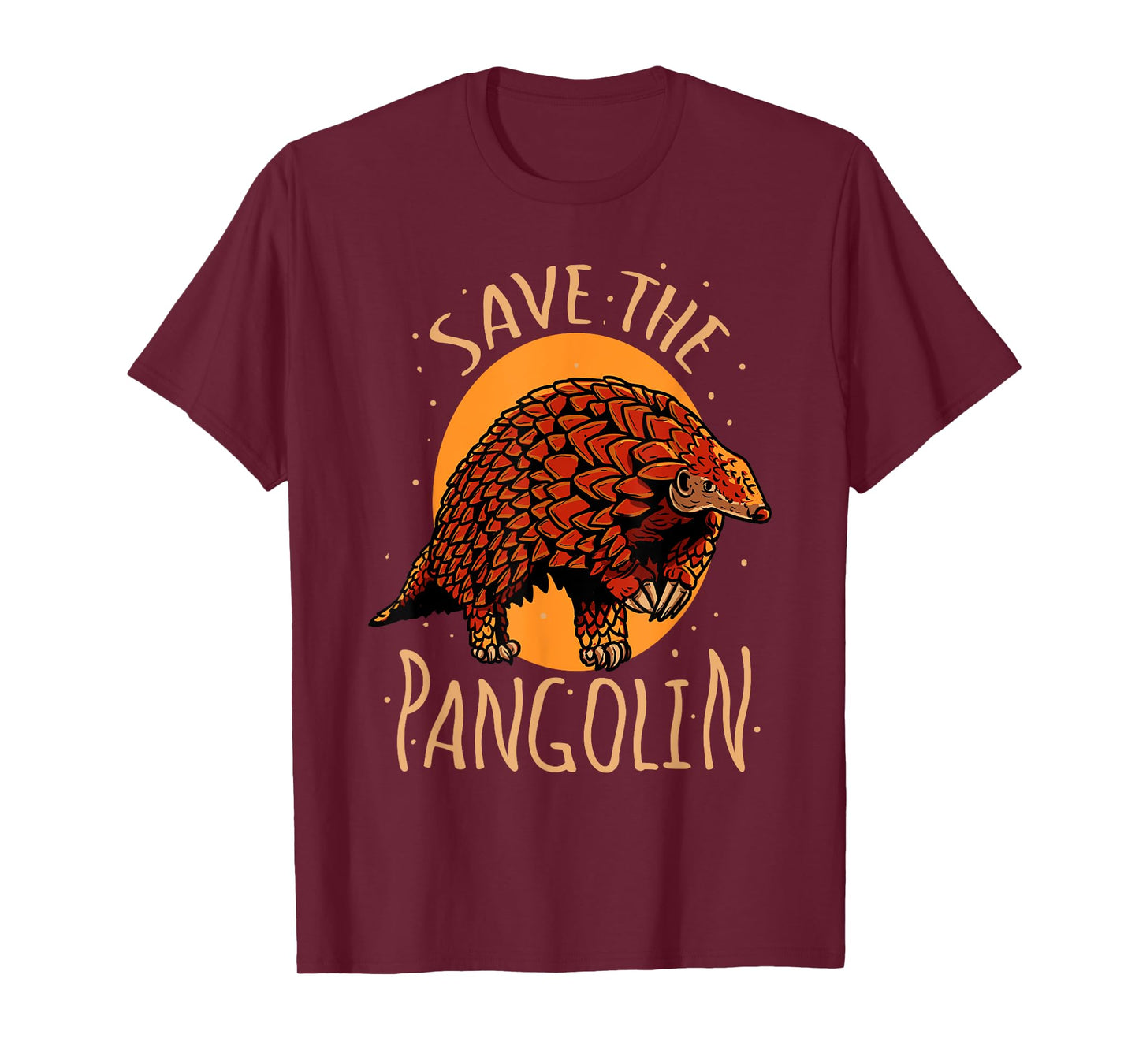 Save The Pangolin Endangered Animals Cute Pangolins T-Shirt