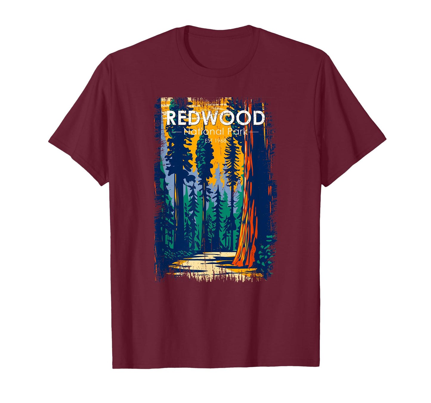 Redwood National Park Vintage Distressed T-Shirt