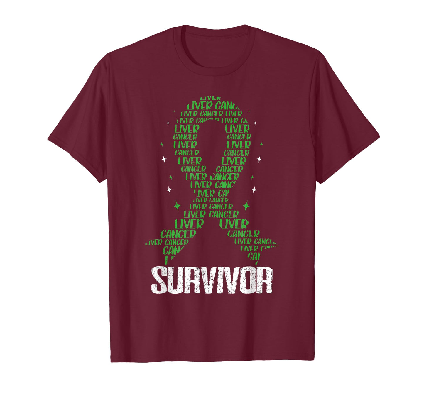 Liver Cancer Awareness Chemo Hepatic Malignancy T-Shirt