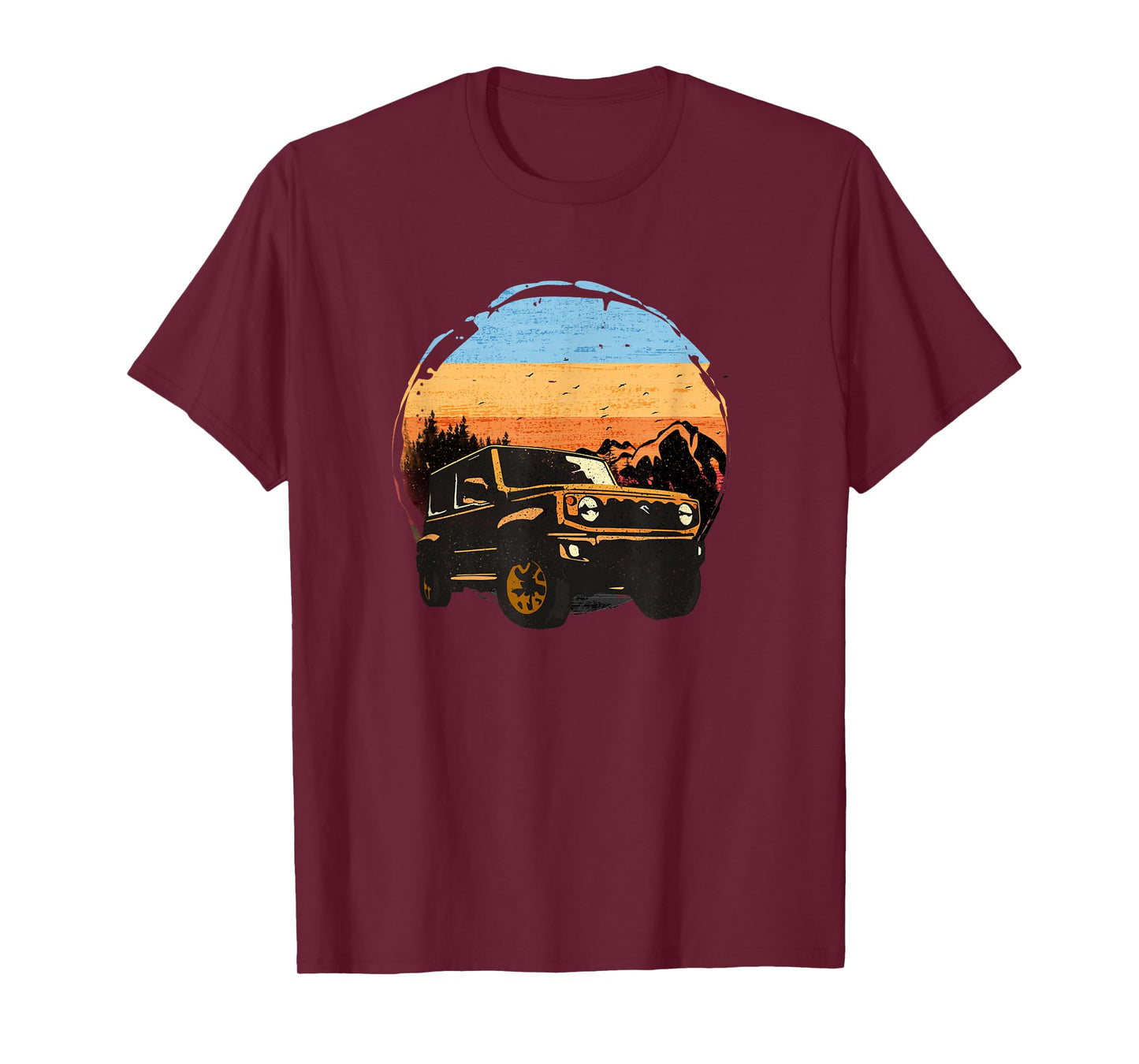 Retro Vintage Style Fits Jimny GJ JB74 Fans Offroad T-Shirt