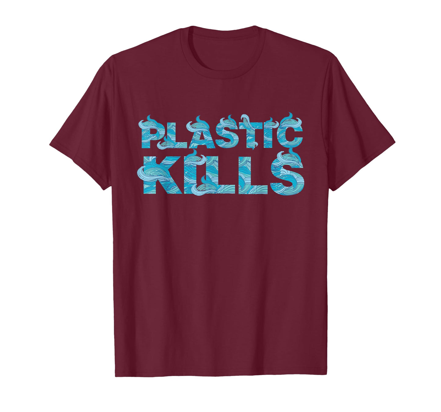 Plastic Kills TShirt Ocean Conservation Tee