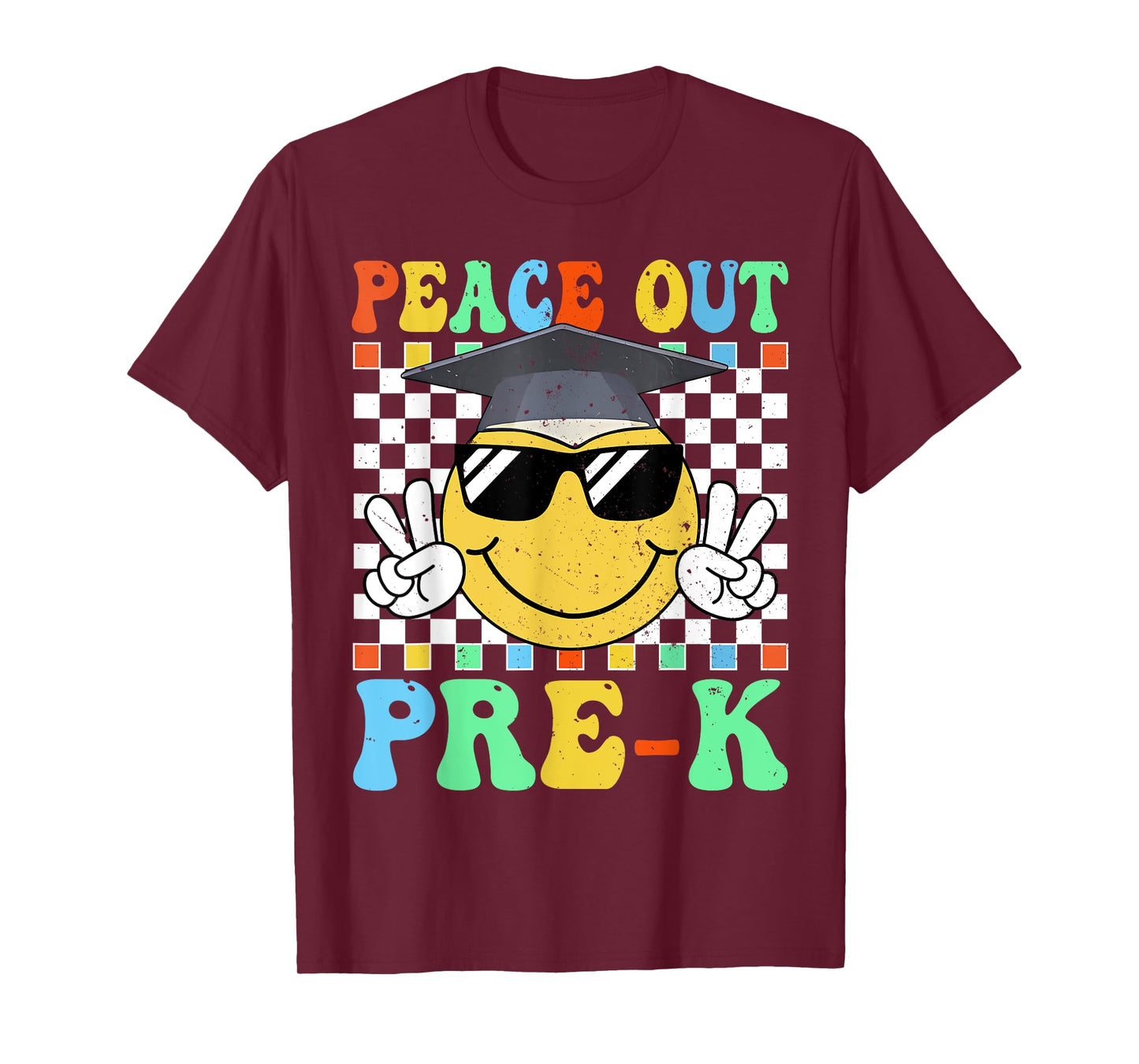 Peace Out Preschool Graduation Pre-K Last Day Of School T-Shirt