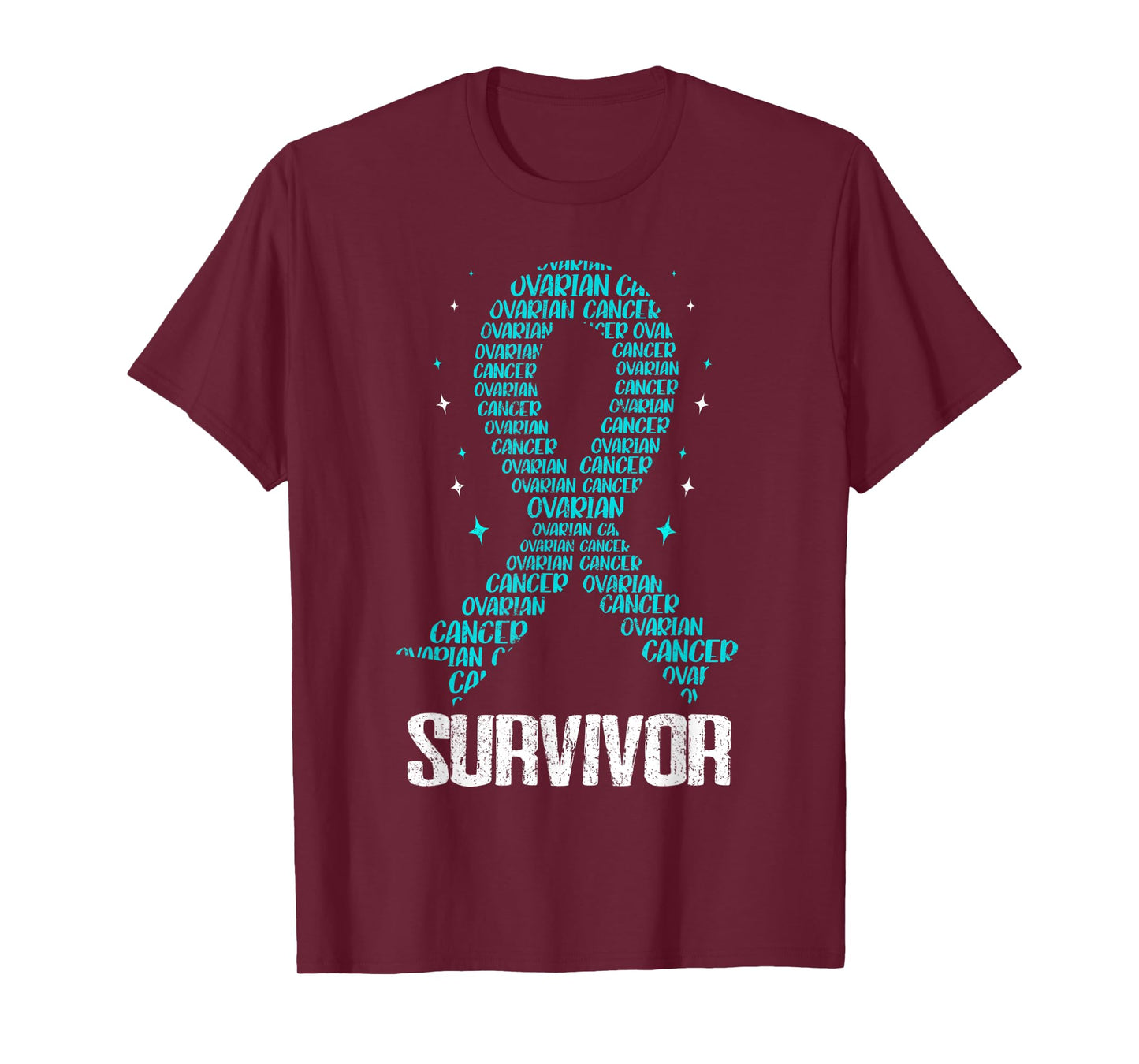 Ovarian Cancer Awareness Fight Cancer Chemotherapy Ovary T-Shirt