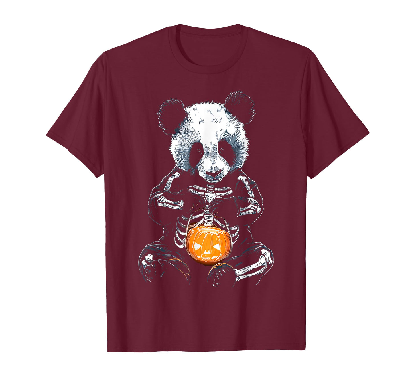 Halloween Panda Potions Pumpkin Skeleton Animal Halloween T-Shirt