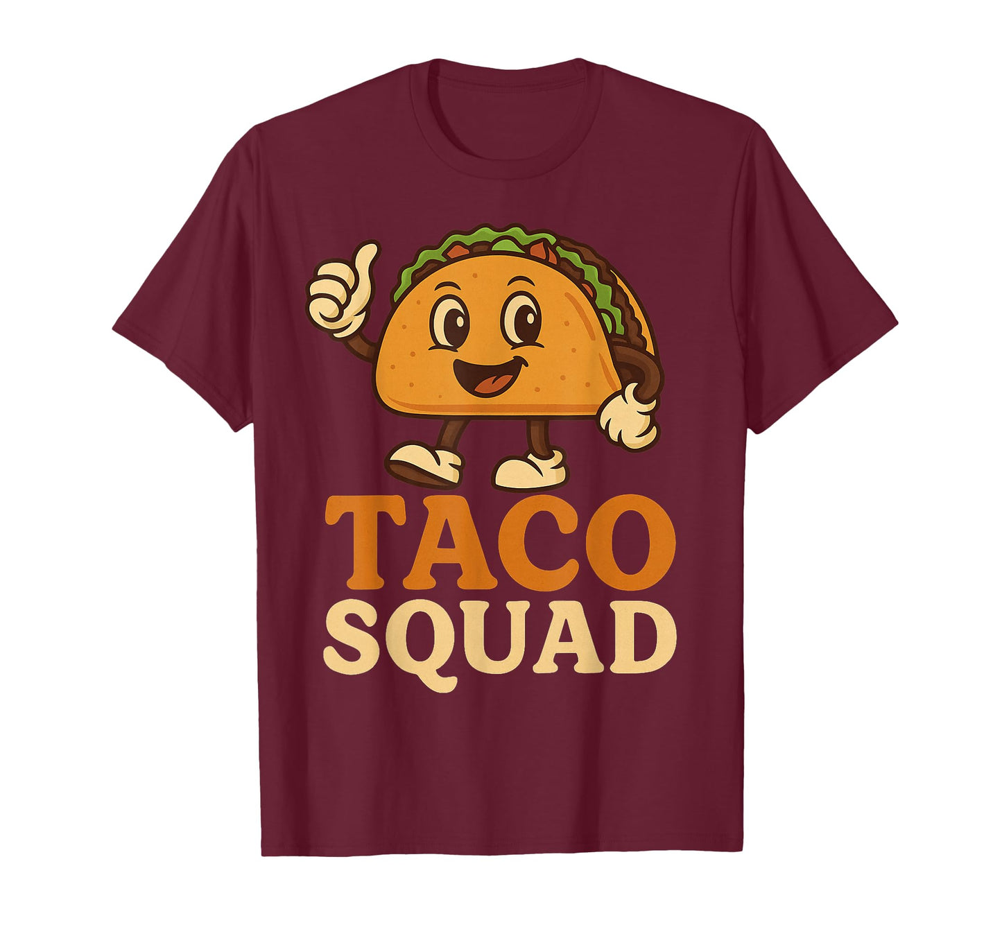Taco Squad Funny Matching Taco Lover for Friends Party Teams T-Shirt