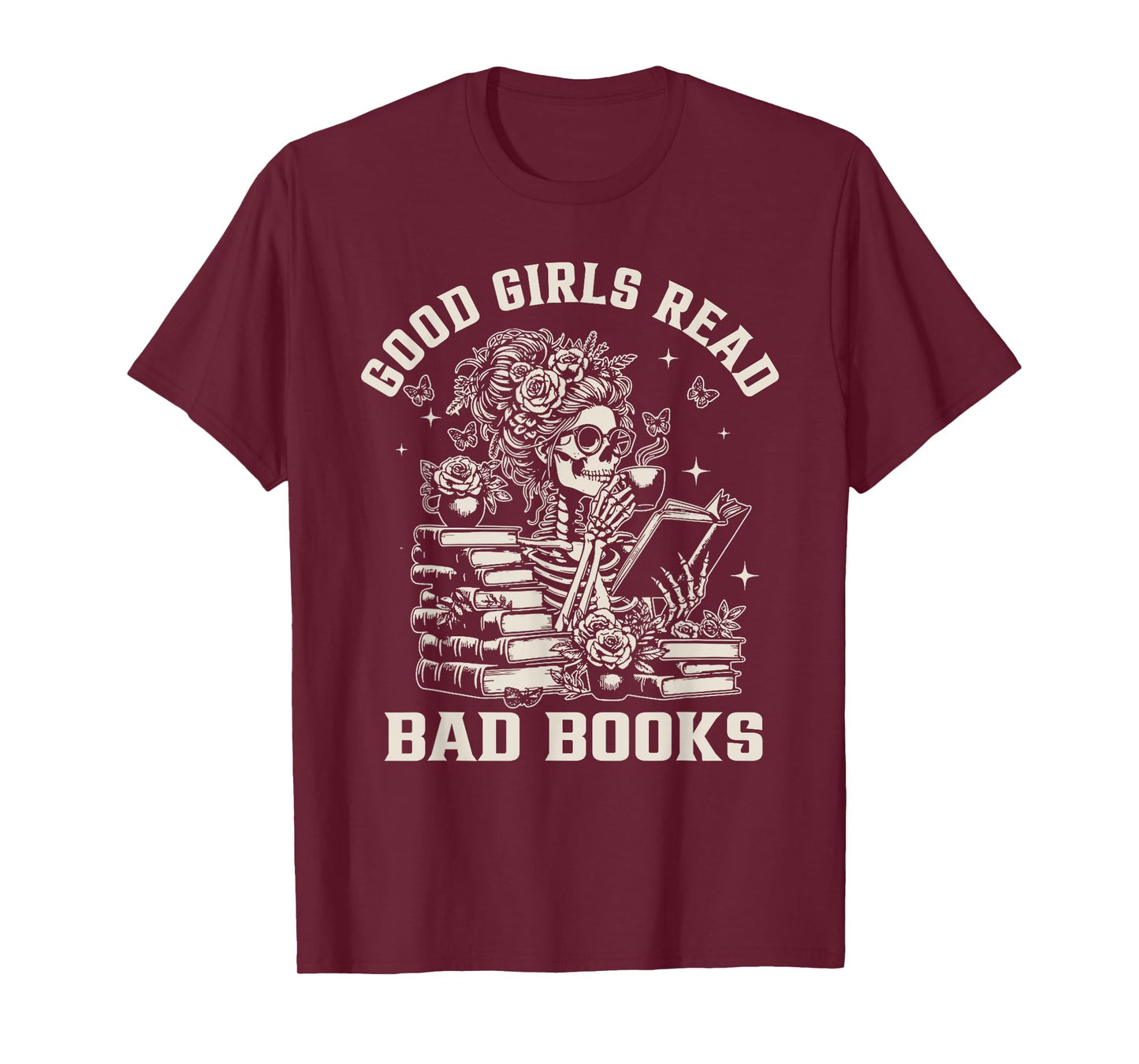 Good Girls Read Bad Books, Funny Smut Reader Dark Romance T-Shirt