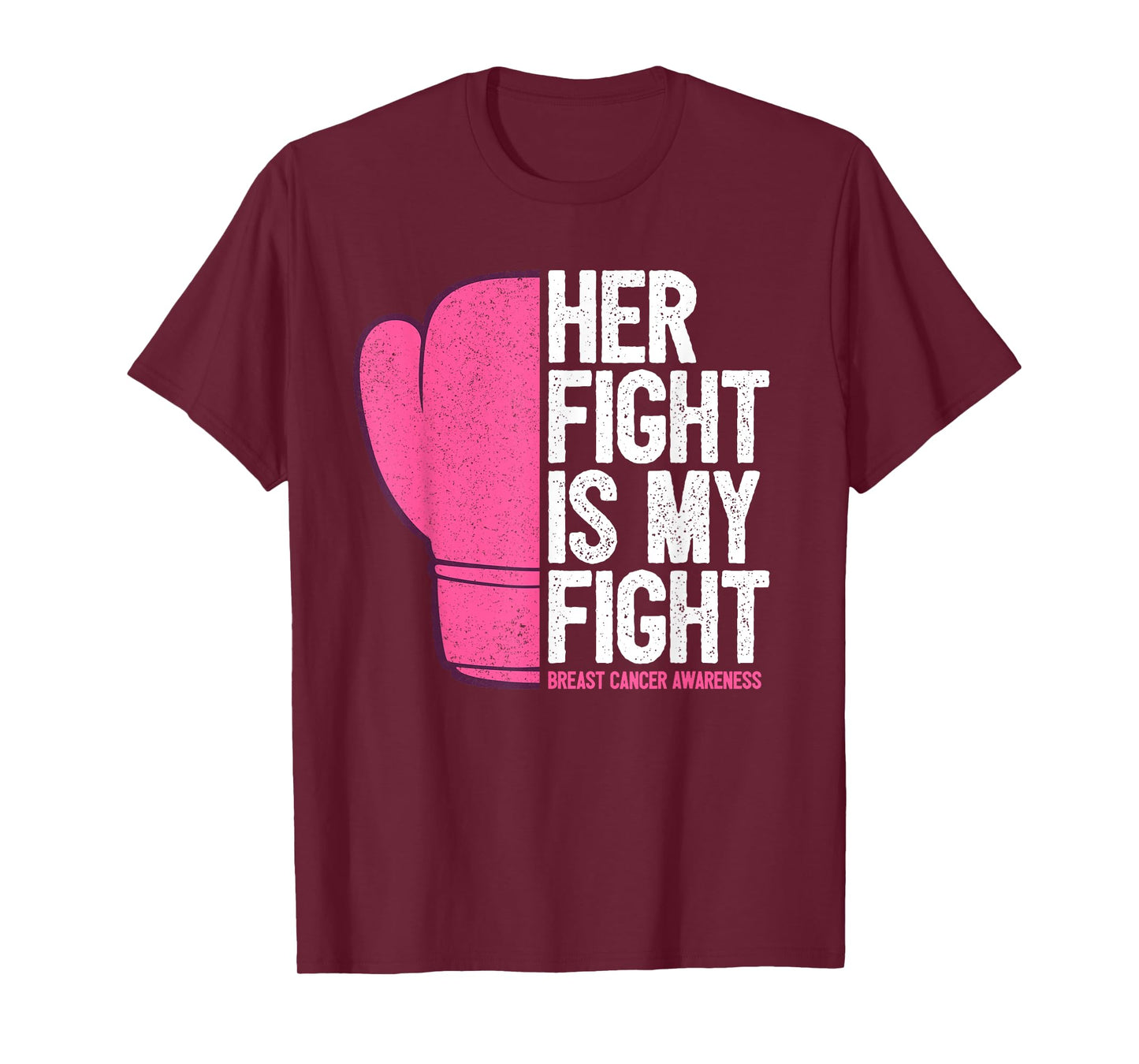 Husband Breast Cancer Wife Support T-Shirt