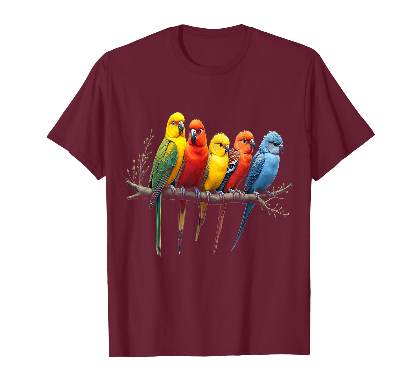 Colorful Birds T-Shirt