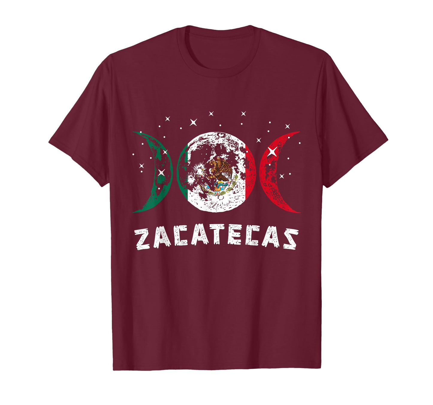 Mexico Flag Love Zacatecas Mexico Vacation T-Shirt