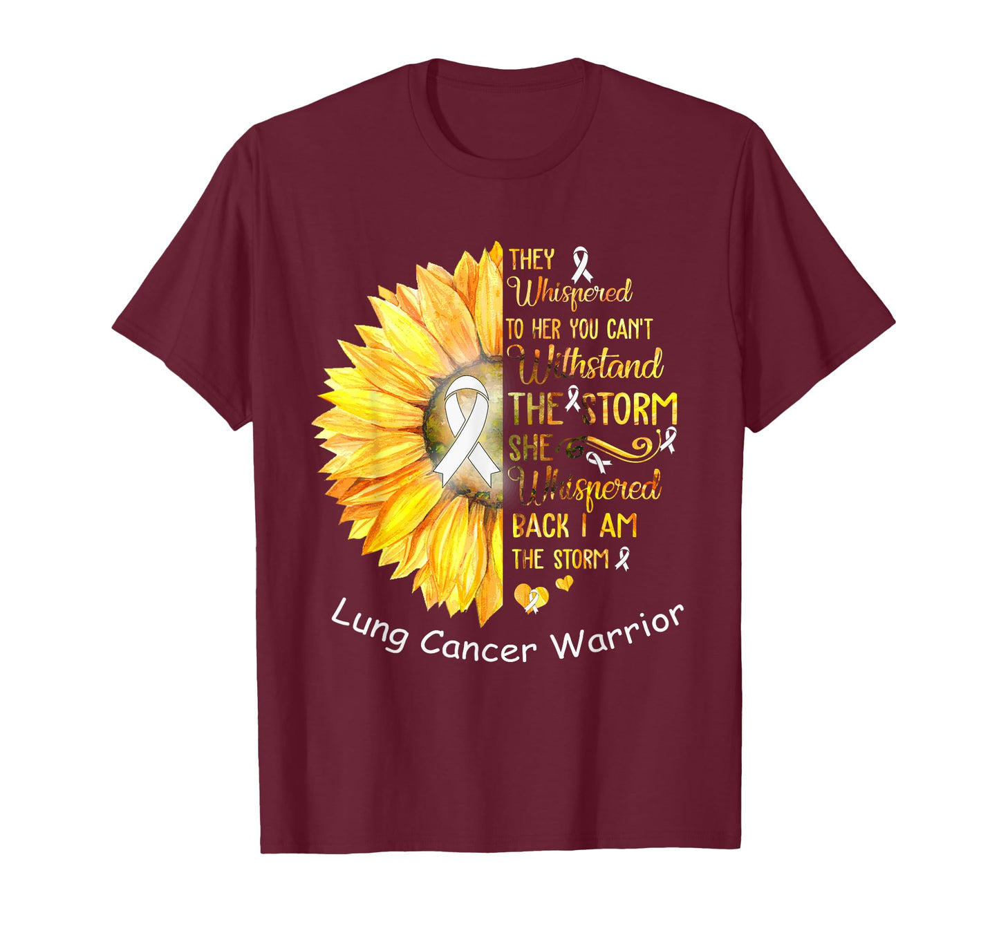 I am the Storm Lung Cancer Warrior T-Shirt