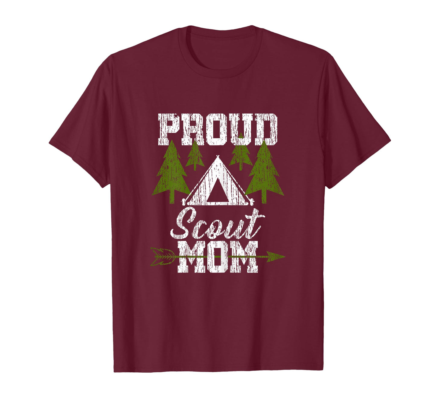 Proud Scout Mom T-Shirt - Scouting Mother Shirt Gift T-Shirt